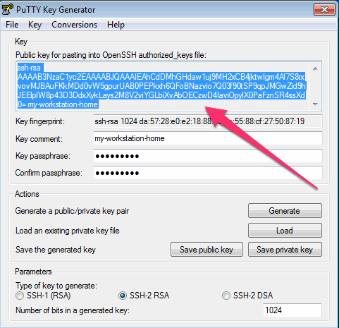 Generating cert.pub file for rsa key for windows